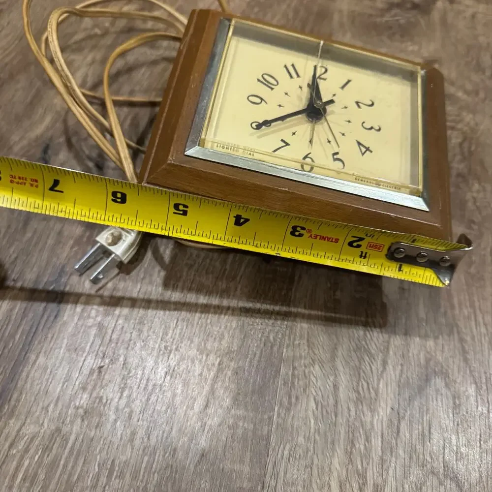 VTG General Electric Telechron Alarm Clock 